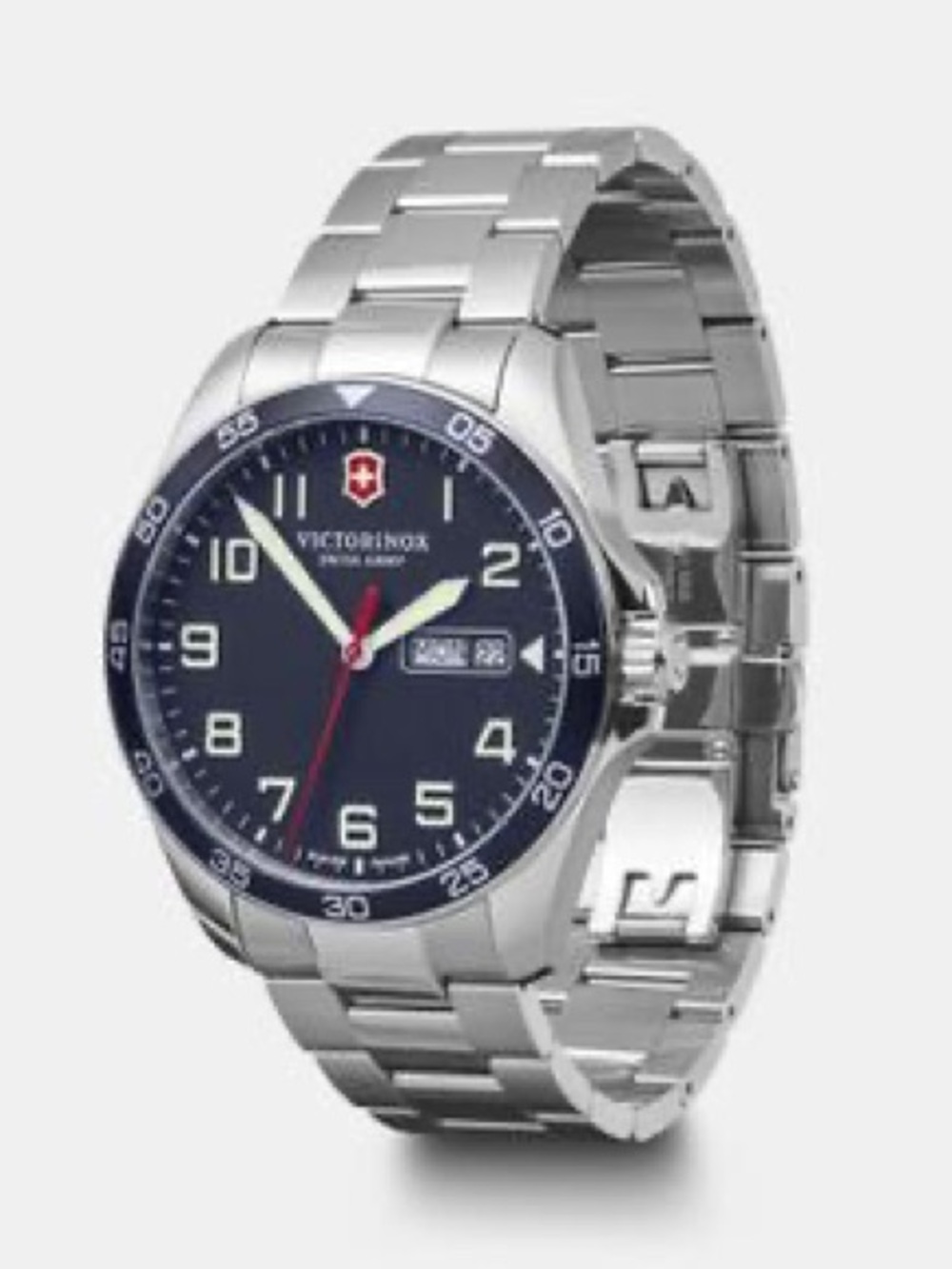 Victornox Super-LumiNova FIELDFORCE Day-Date function Swiss Army Analog quartz - Picture 6 of 9